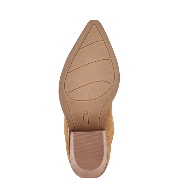 Women's Tan Suede Boots - Picture 3 of 3